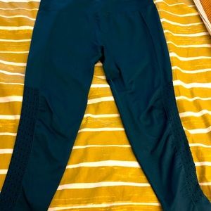 EUC Fabletics High-Waisted Perforated Capris